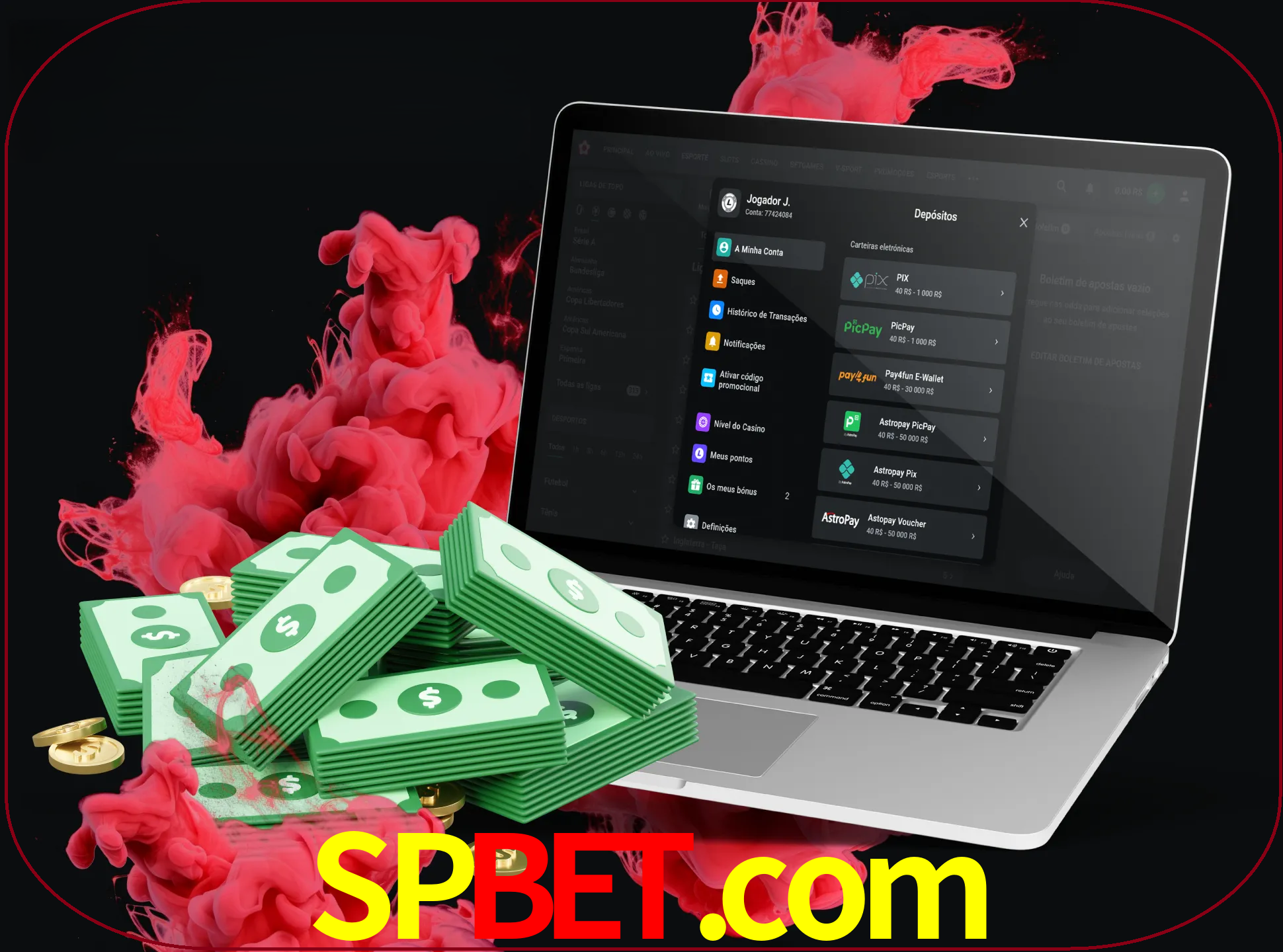 Para efetuar um depósito na sua conta spbet, basta escolher o método de depósito e especificar o montante.