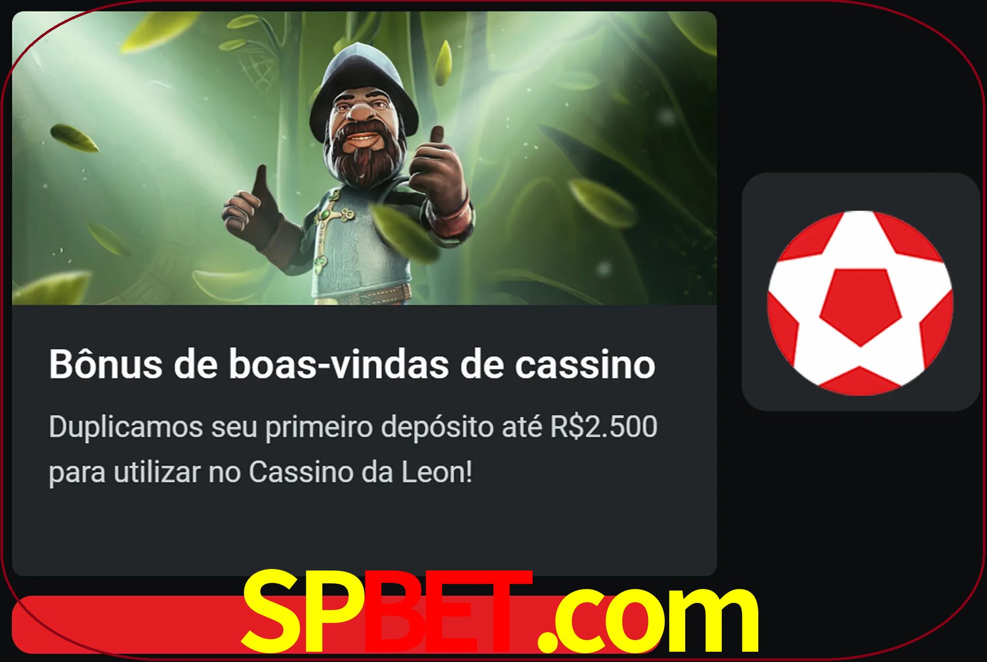 Receba seu dinheiro do bônus de boas-vindas após o primeiro depósito.